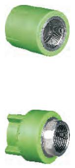 Female thread adapter-green DN 40 x 1 '
