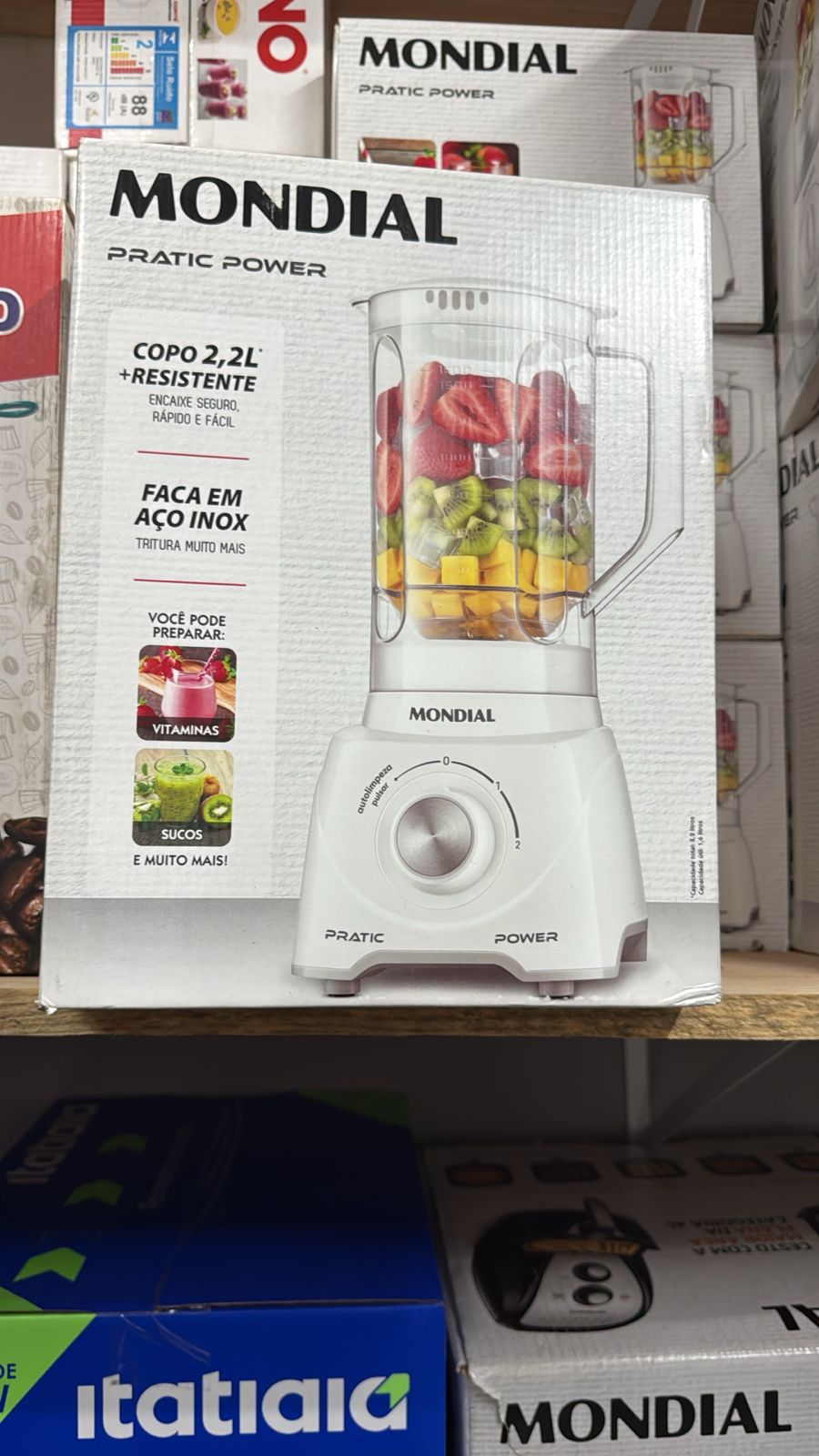 Liquidificador  2,2L 550w