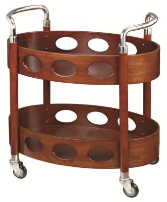 Wine Cart, Wooden, L710 * W470 * H800mm