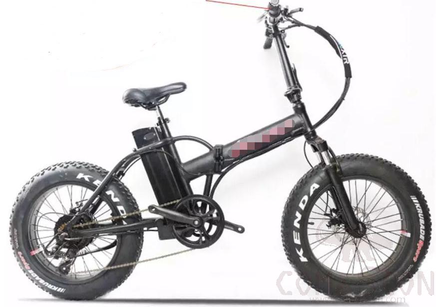 Electric Bicycle, 750w, 48v 10ah, 20", Style 4