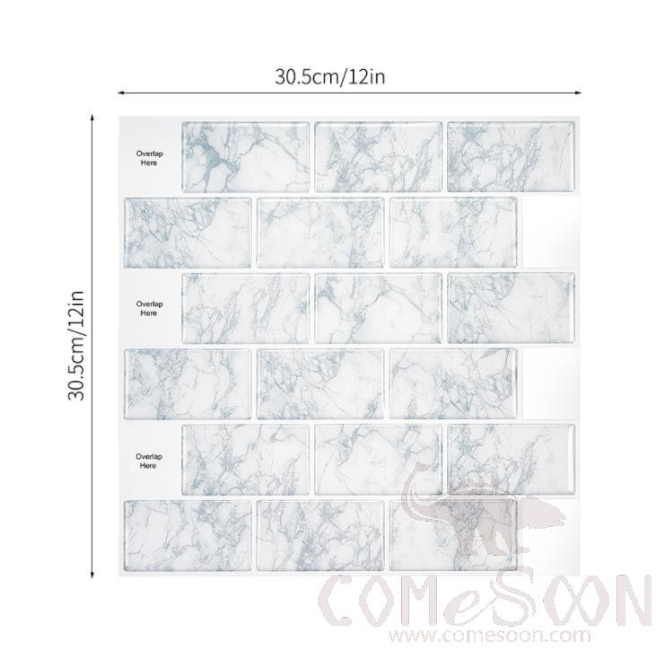 3d Epoxy Wall Sticker-30.5*30.5 cm