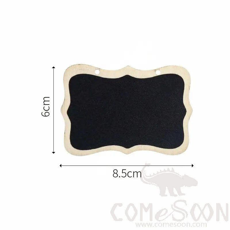 Little Blackboard with Lace, L8.5*W6*H0.25cm