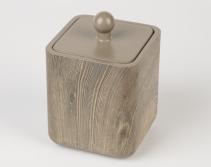 Bath Salt Jar, Synthetic Resin, 83*83*93mm