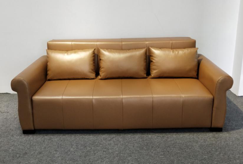 Sofa Bed-Microfiber Leather-Sofa:210*95*85cm Bed:180*195cm