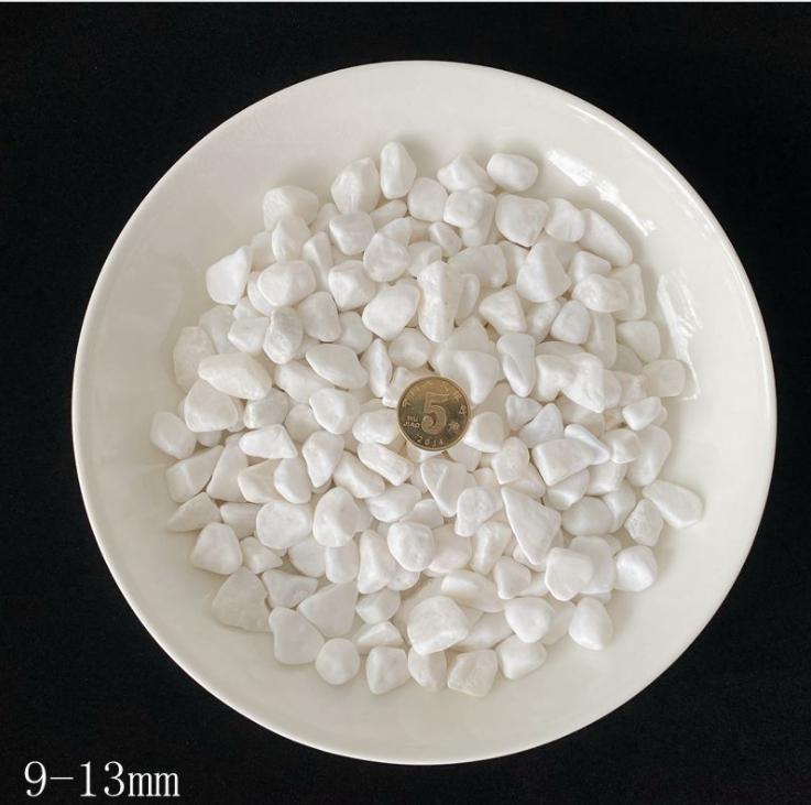 White Pebbles, Diameter 9-13mm