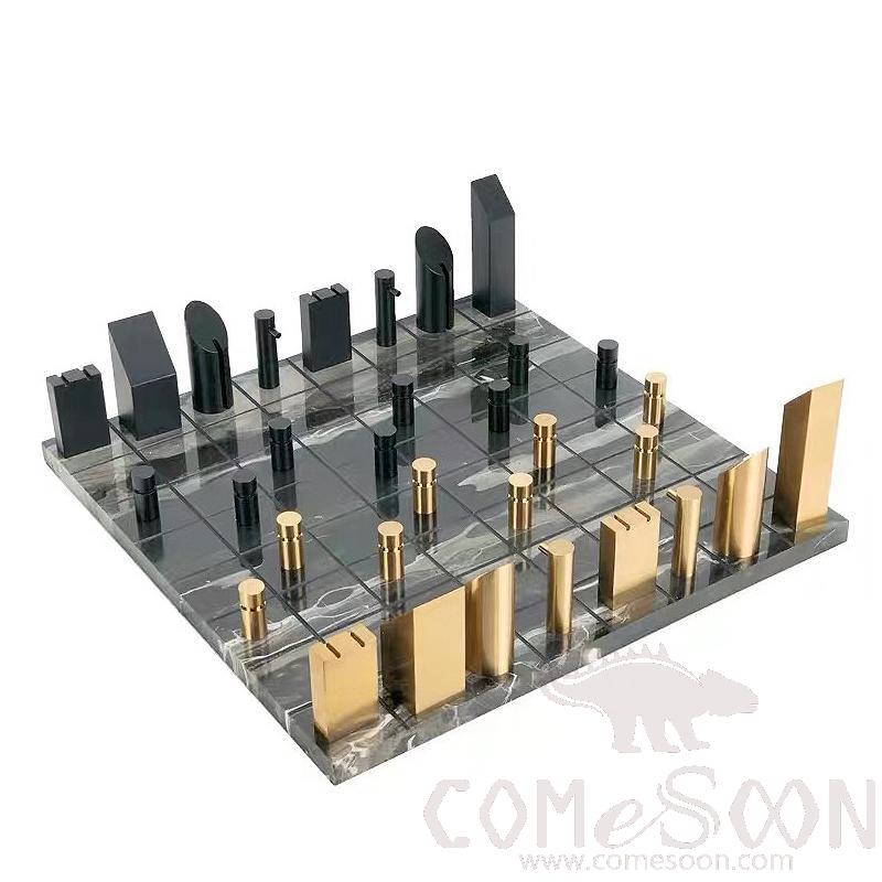 Chess, Marble, L40*W40*H13cm