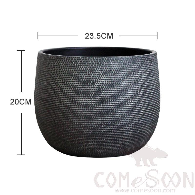 Vase, Concrete, Φ23.5*H20cm