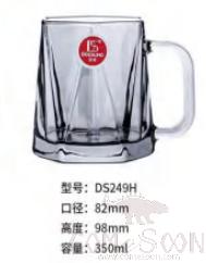 350ML Diamond Mug Smoke Gray product image
