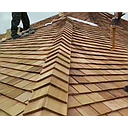 Wooden Roofing, Red Cedar, L25 * W15.3 * H (0.25-1.5) cm, Shingle Wood