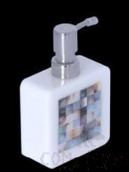 W4-White, Bright Black Shell Double-Sided Flat Emulsion Bottle, Resin+ Shell, 98*45*98/153 mm