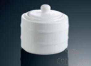 Double Line White Tableware Yyline Series- Sugar Pot product image
