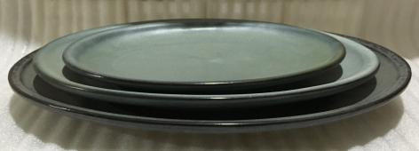 Chinese Pottery Series-Oval Plate 14"
