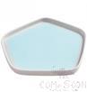 9.2" Plate, Light Grey, Mf, 233*212*18mm product image