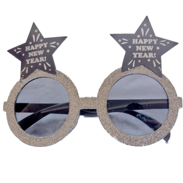 New Year Glasses, Silver