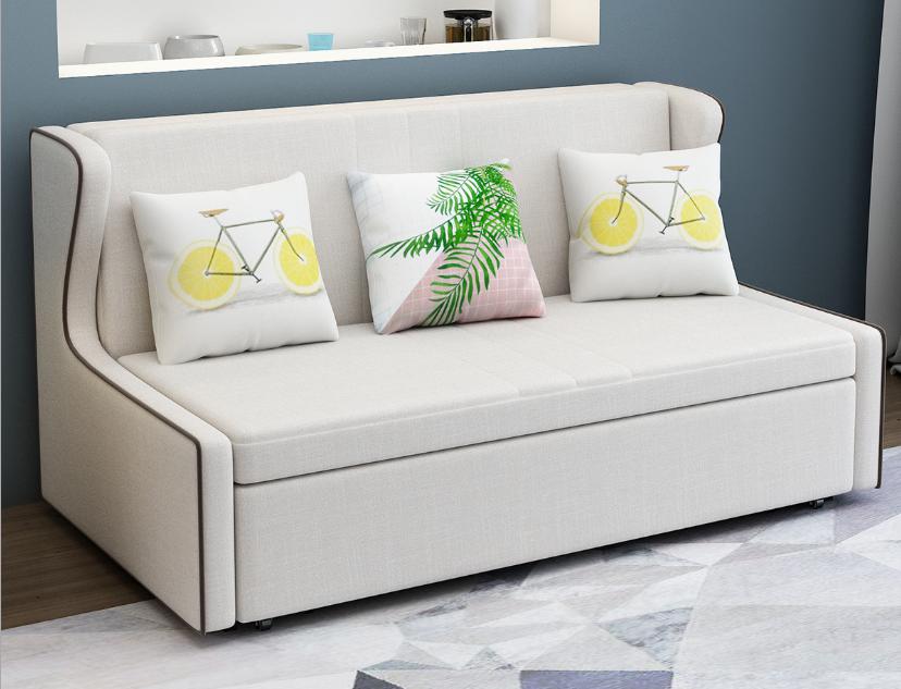 Sofa Bed-Cotton Linen-Sofa:196*88*85cm Bed:180*180cm product image