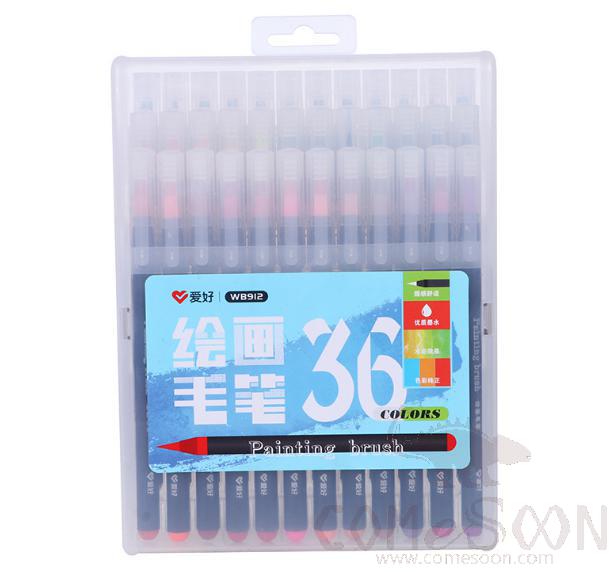 Soft Head Painting Brush -36 Colors