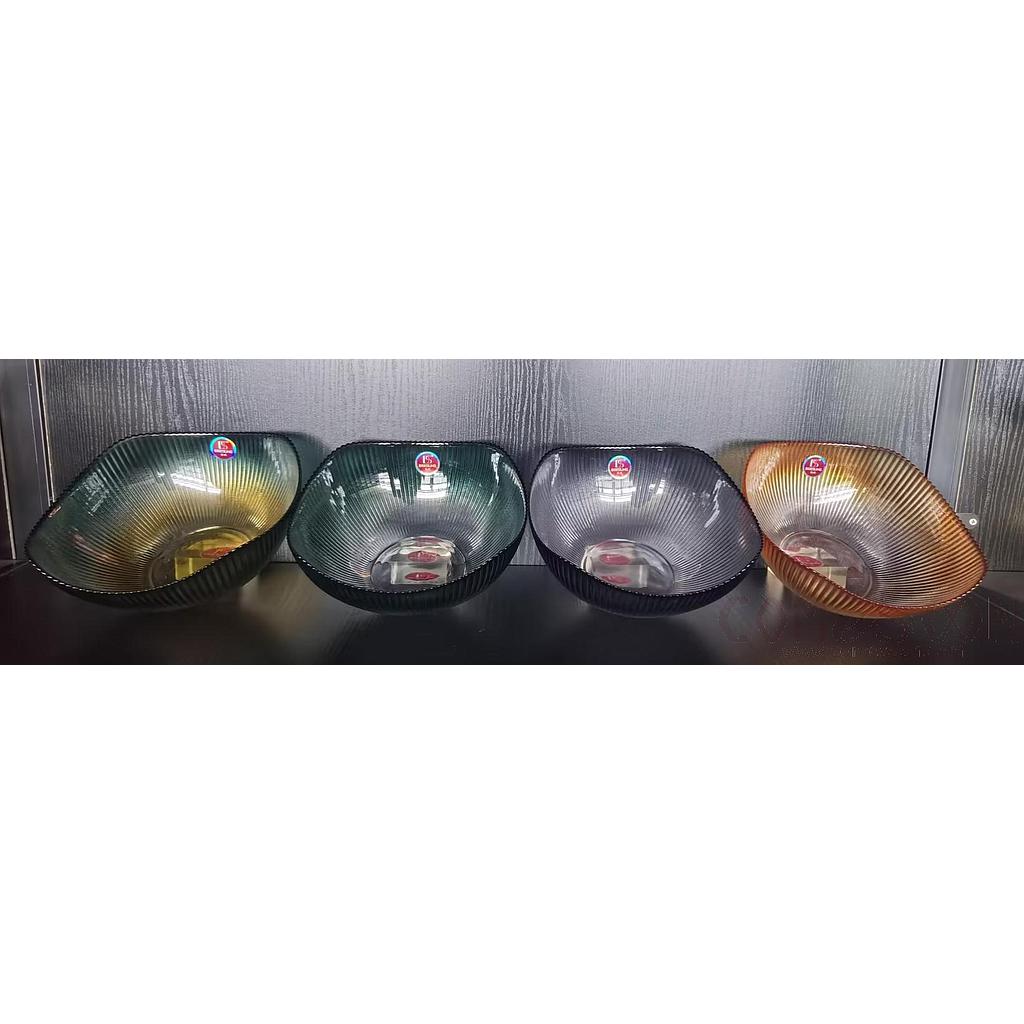 4-Piece Set 1600ML Square Series Large Bowl
