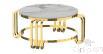 Coffee Table, Stainless Steel, Φ90*43cm