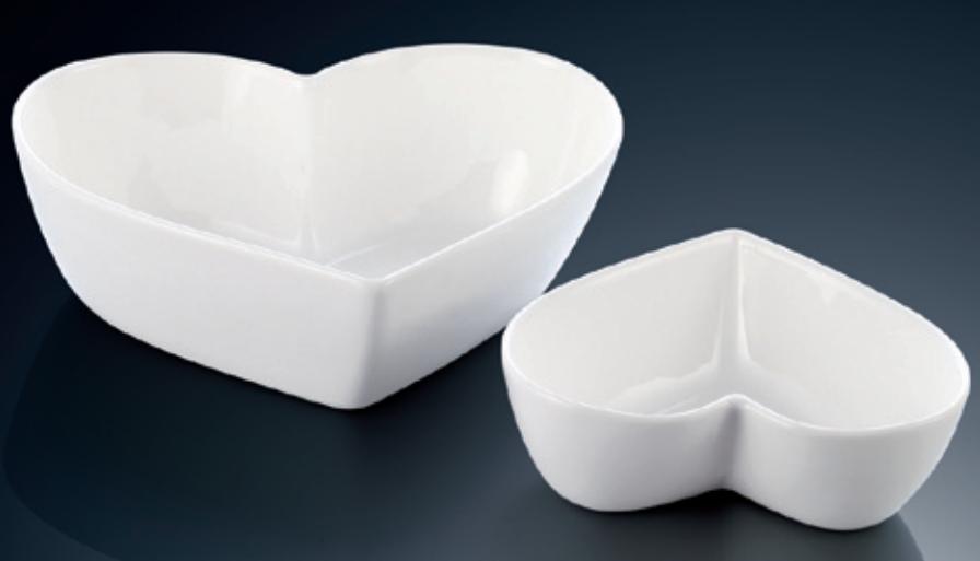 Yy Series- Heart-Shaped Bowl 9"white product image