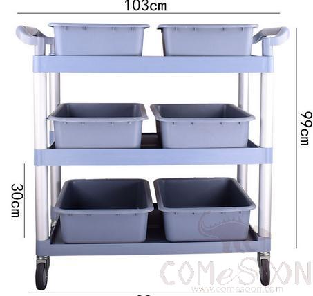 Multifunctional Trolley, New PP Material, 88*30*99cm