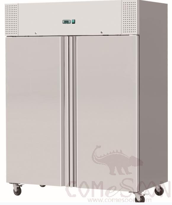 Double Door Upright Refrigerator - 18°c / -20°c, 1480*830*2100mm