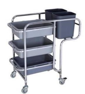Jd Series-Cutlery/Plate Trolley, 77.6*45.5*92.5cm