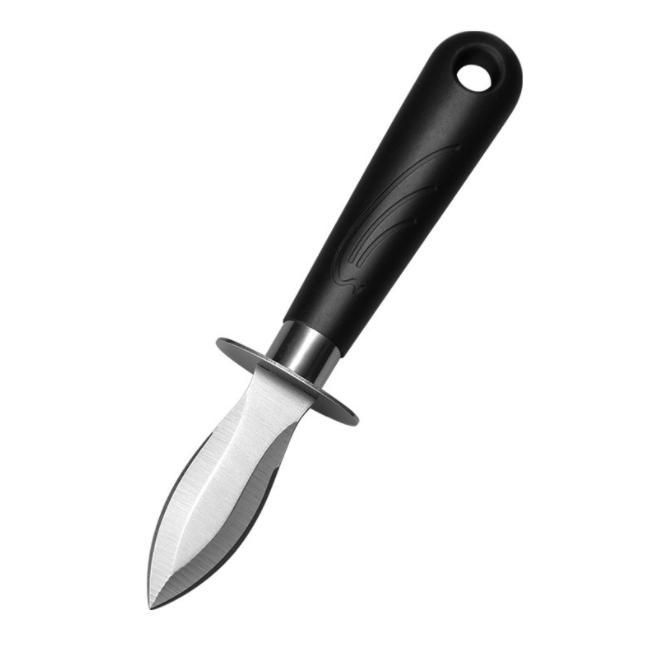 Oyster Knife, Ss 420+ ABS, L(17+ 6.5)*W2.2cm