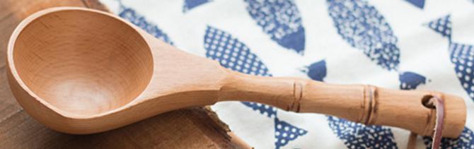 Wooden Soup Spoon 25cm