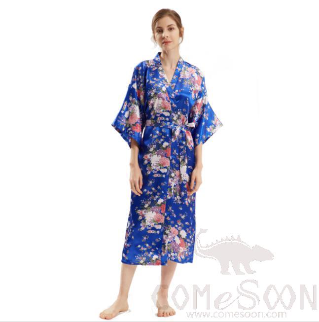Yukata Bathrobe-Blue(Normal)