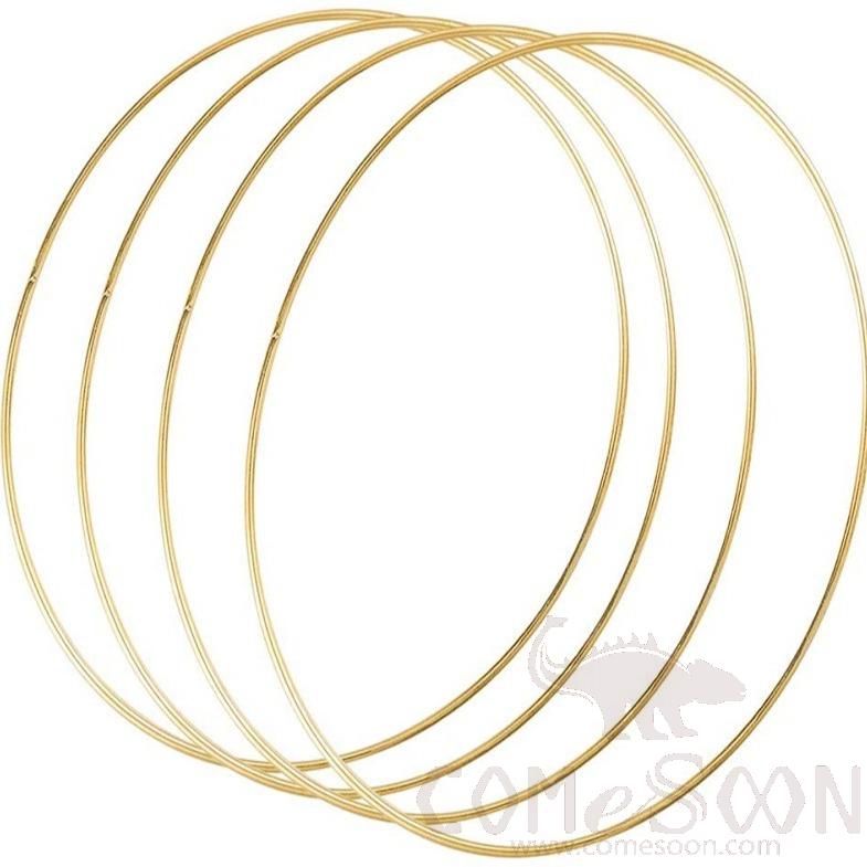 Iron Ring, Gold, Φ48cm*W4mm