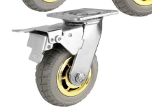 6-inch Universal Brake Wheel Solid Casters