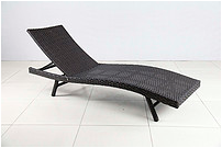 Outdoor Recliner, Iron Frame, 190 * 60 * 35 cm
