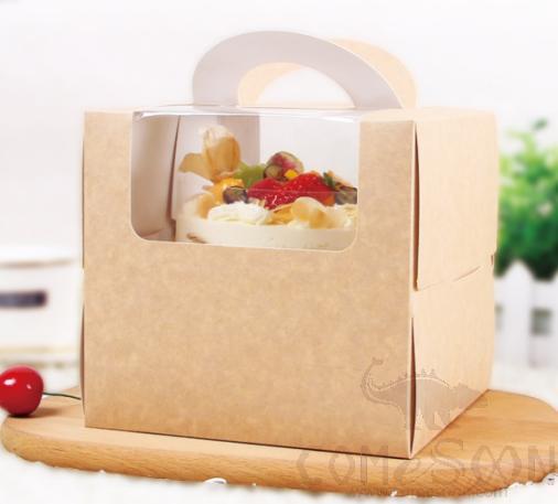 Mini Cake Box
Simple Cowhide, 16*16*15cm