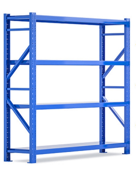 Customized 4-Layer Shelving Blue 300kg/layer L2400*W600*H2400mm