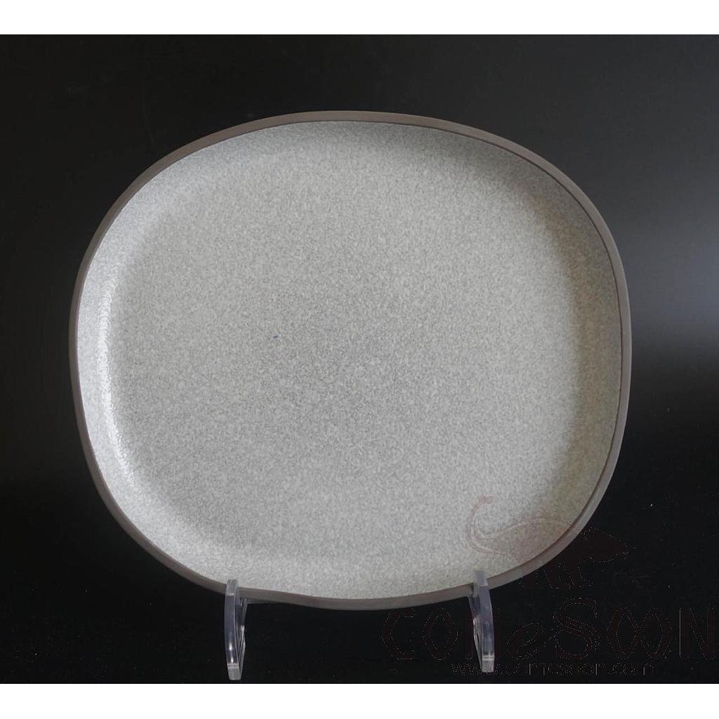 Irregular 4-Color Series Plate, 22*19.5*2.2cm