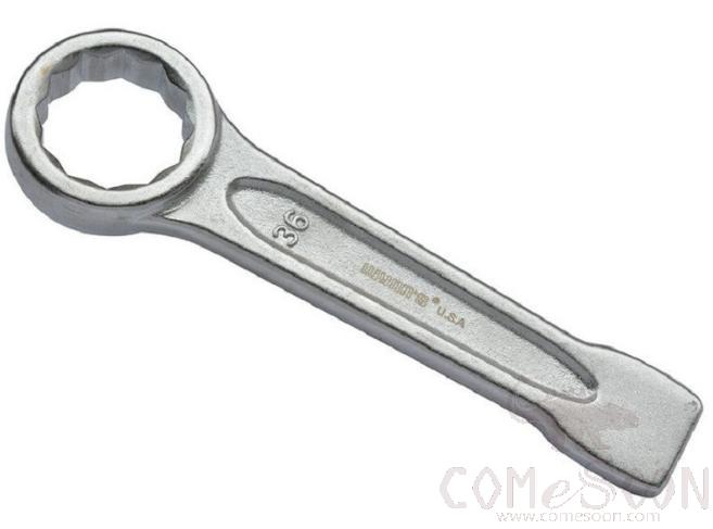 Ring Striking Spanner 75mm, Chrome Vanadium Steel
