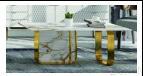 Coffee Table, Stainless Steel, 130*70*43cm