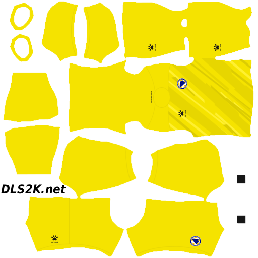 Uniforme de Portero Visitante de Bosnia y Herzegovina