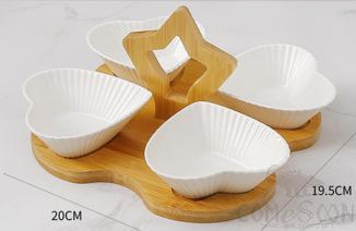 Porcelain Snack Plate