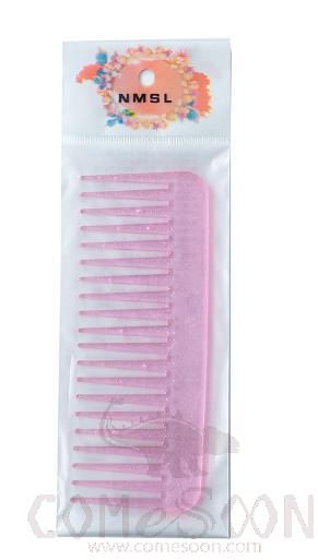 Comb, Plastic, Pink, 15.5*6cm