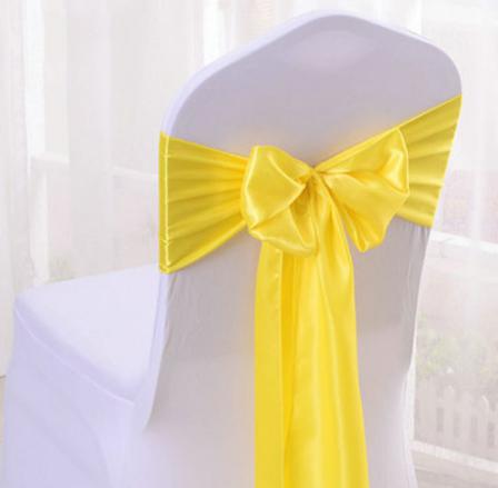 Chair Cover Band-Bright Yellow-18*270cm product image