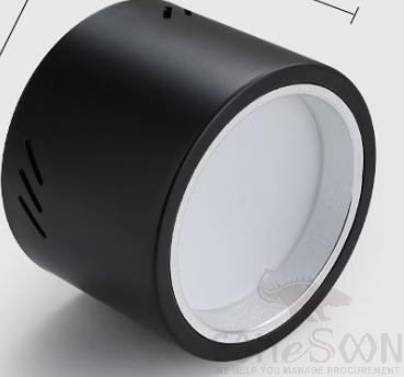 Black Shell Downlight-6 inch-3000k product image