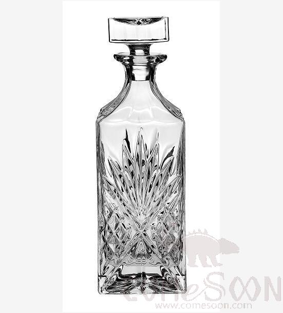 800ML Dublin Square Wine Bottle product image