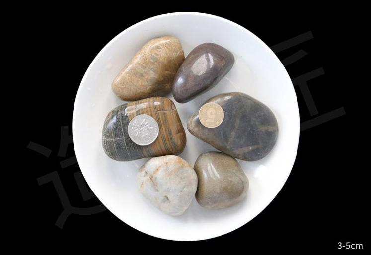 High Gloss Multicolor Pebble, Diameter 30-50mm