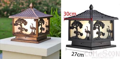 Pillar Lights, L40*W37*H44 cm