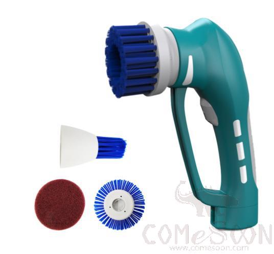 Multi-Functional Cleaning Electric Brush, Plastic, 23.5*7*10cm