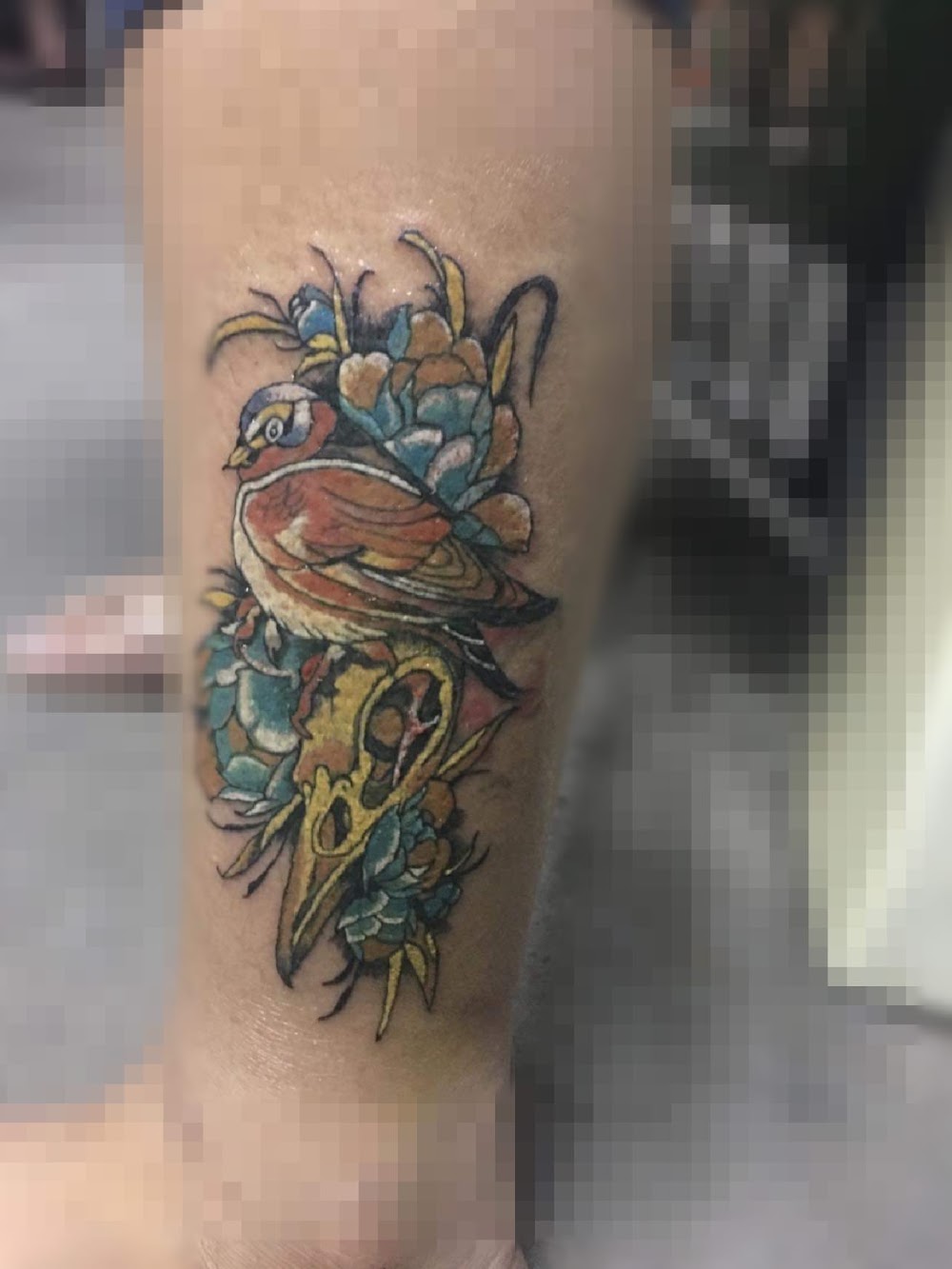 Tattoo by Jaa Ledesma — Black & Grey