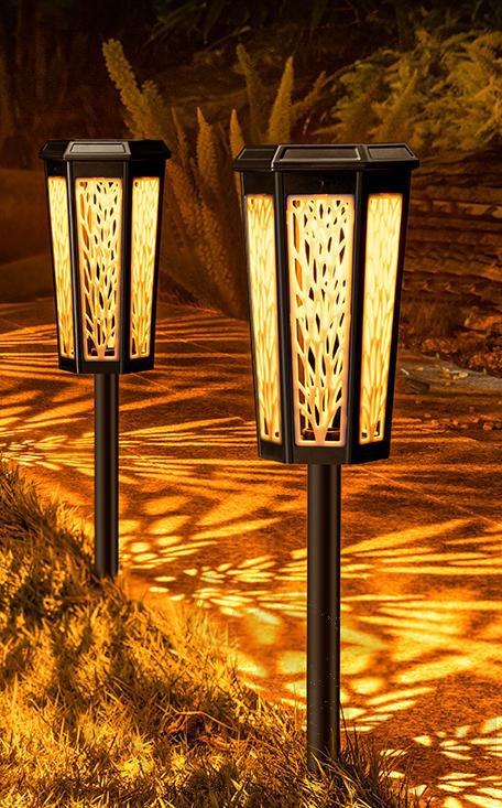 Solar Lawn Lamp, L47cm