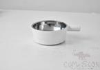 9" Plate with Handle, White, Mf, 246*149*62mm product image