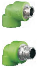External Threaded Elbow-Green DN 32 x 3/4 " product image